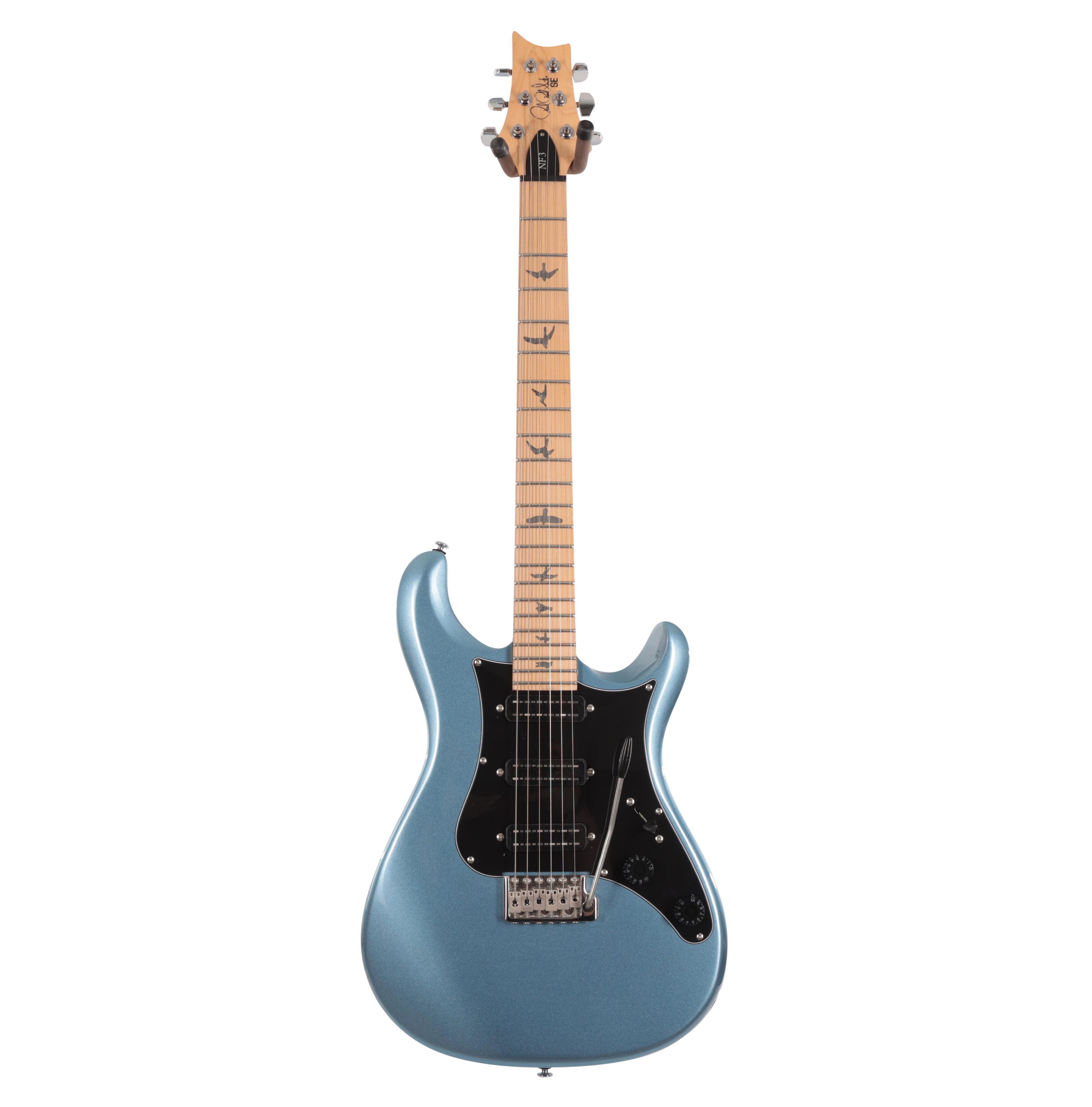 PRS SE NF3   美品　ice blue lic PRS SE NF3 Ice Blue Metallic Maple Fingerboard with gig bag